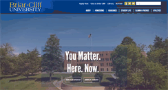 Desktop Screenshot of briarcliff.edu